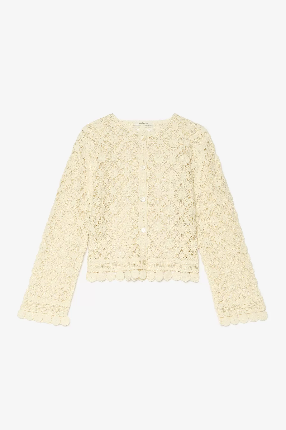 Malìparmi Cardigan Cotton Crochet