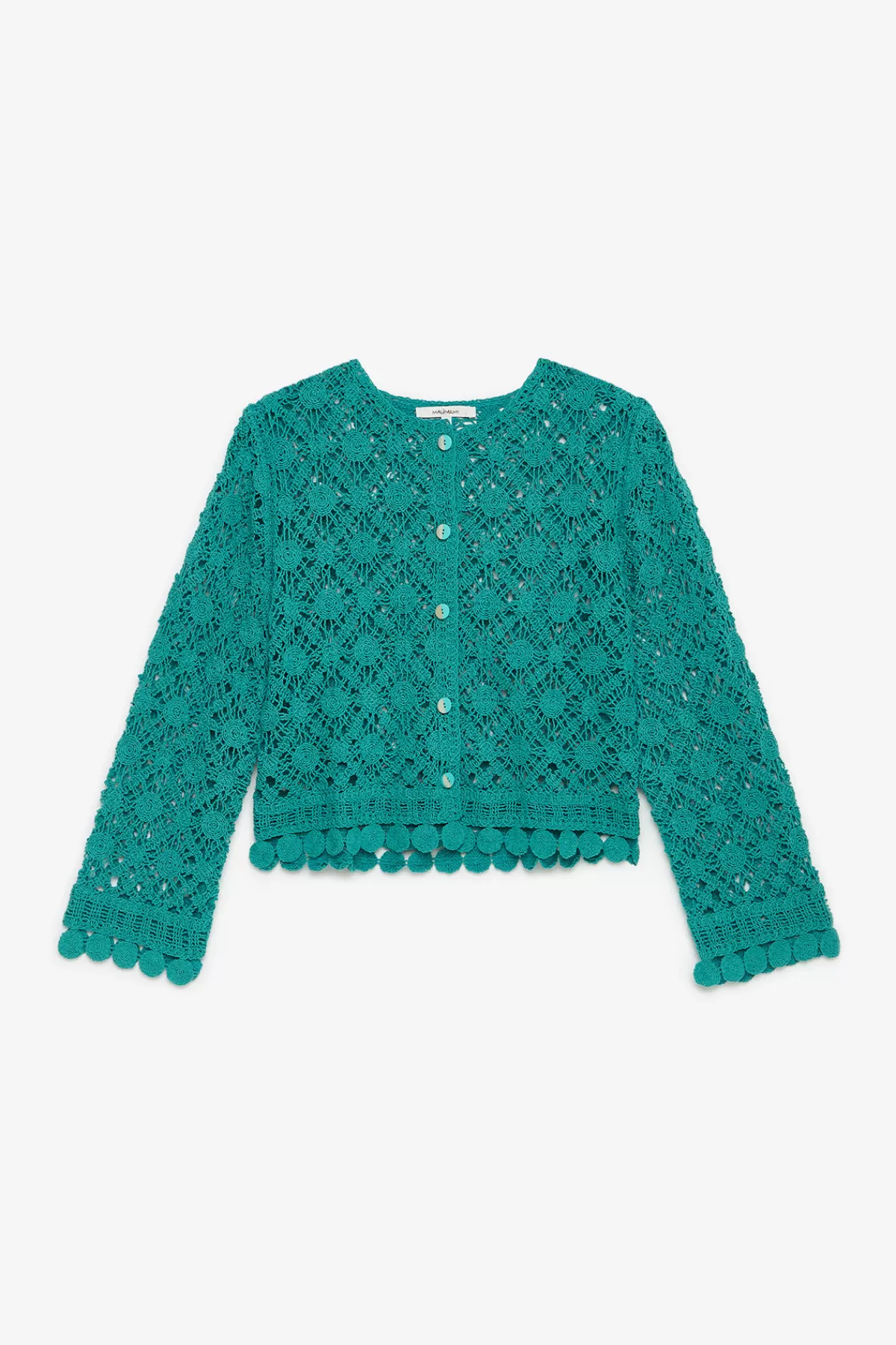 Malìparmi Cardigan Cotton Crochet