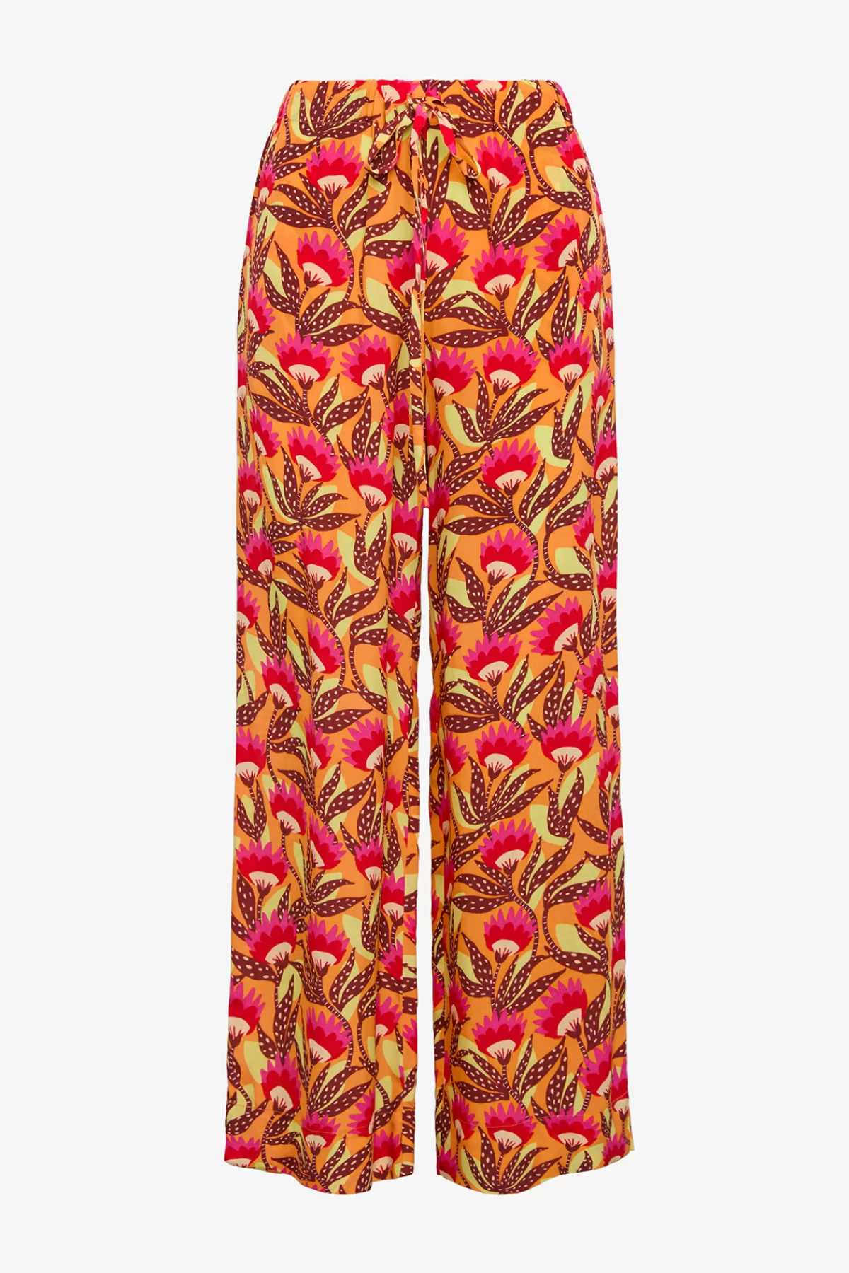 Malìparmi Pantalone Begonia Print Viscose