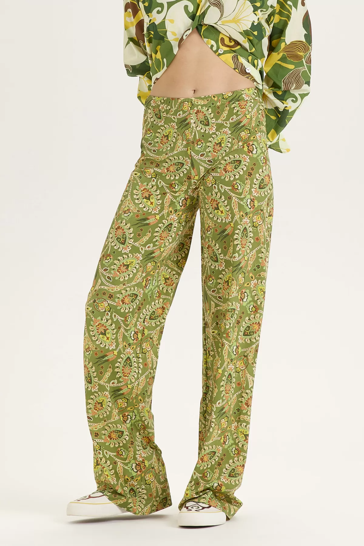 Malìparmi Pantalone Botanica Jersey