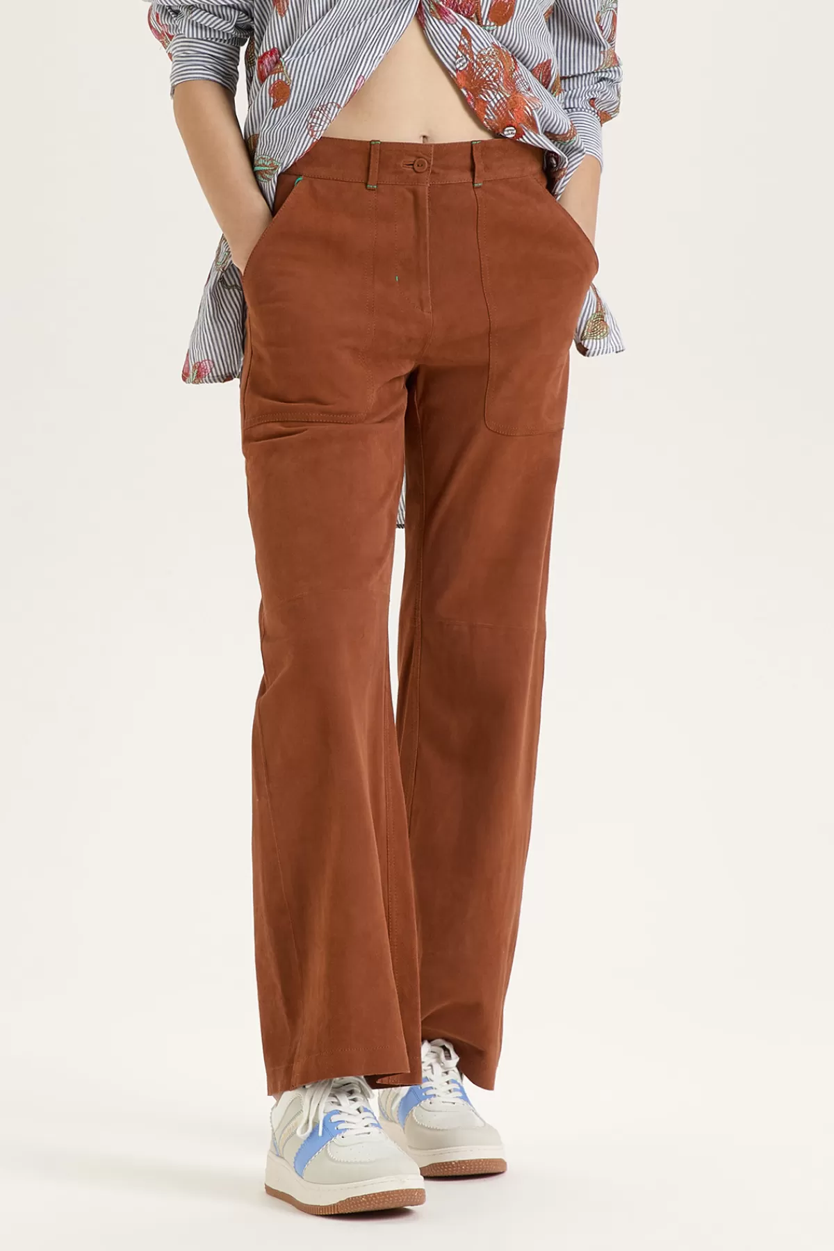 Malìparmi Pantalone Soft Suede