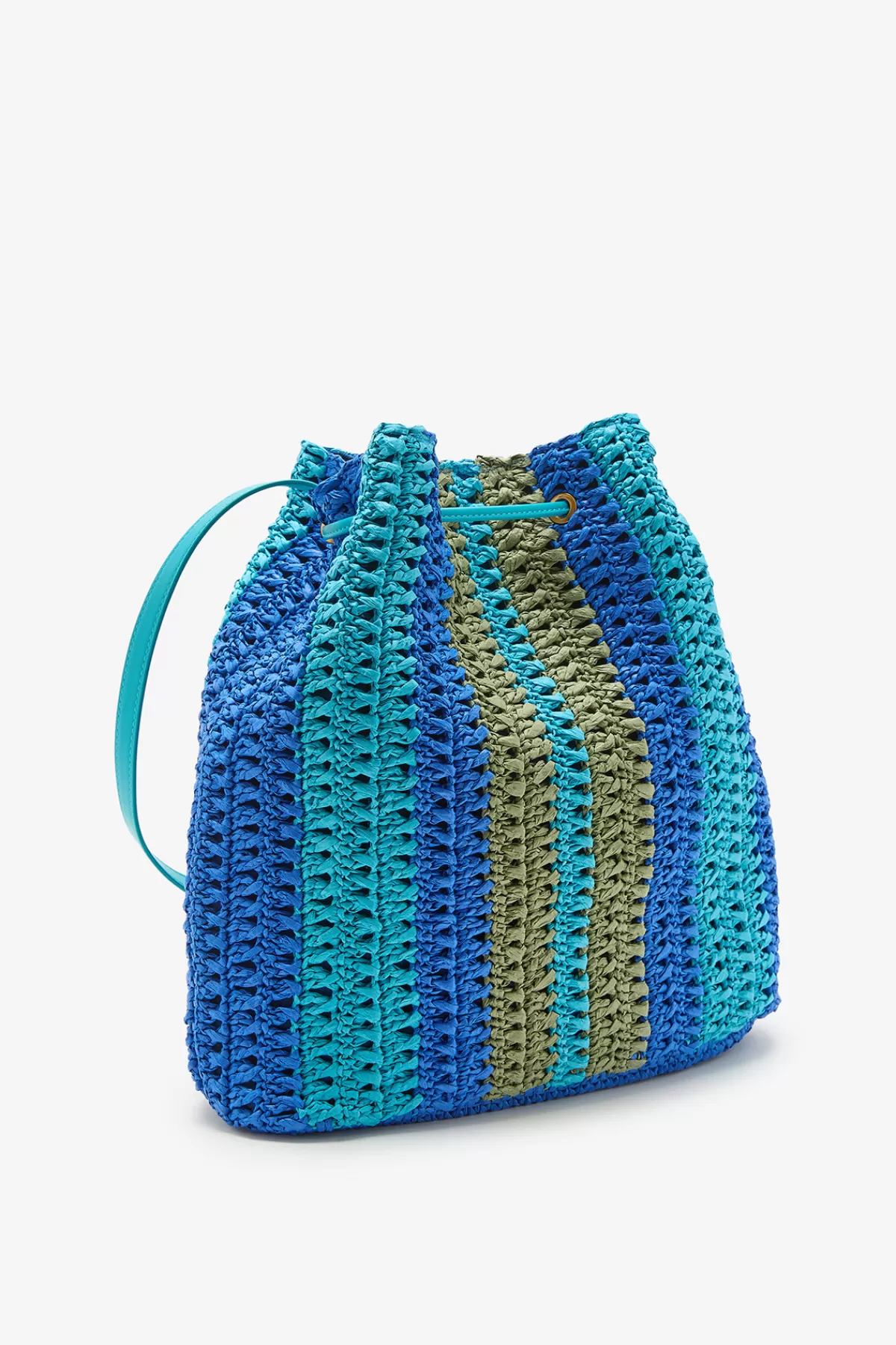 Malìparmi Secchiello Raffia Multicolour