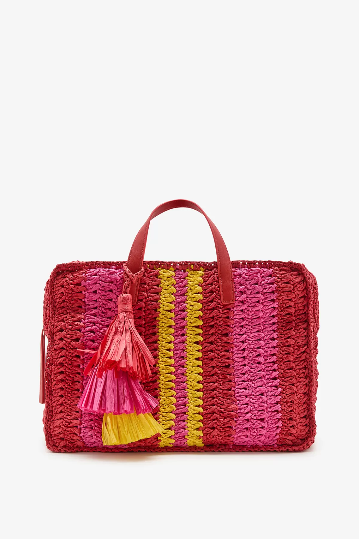 Malìparmi Shopping Raffia Multicolour