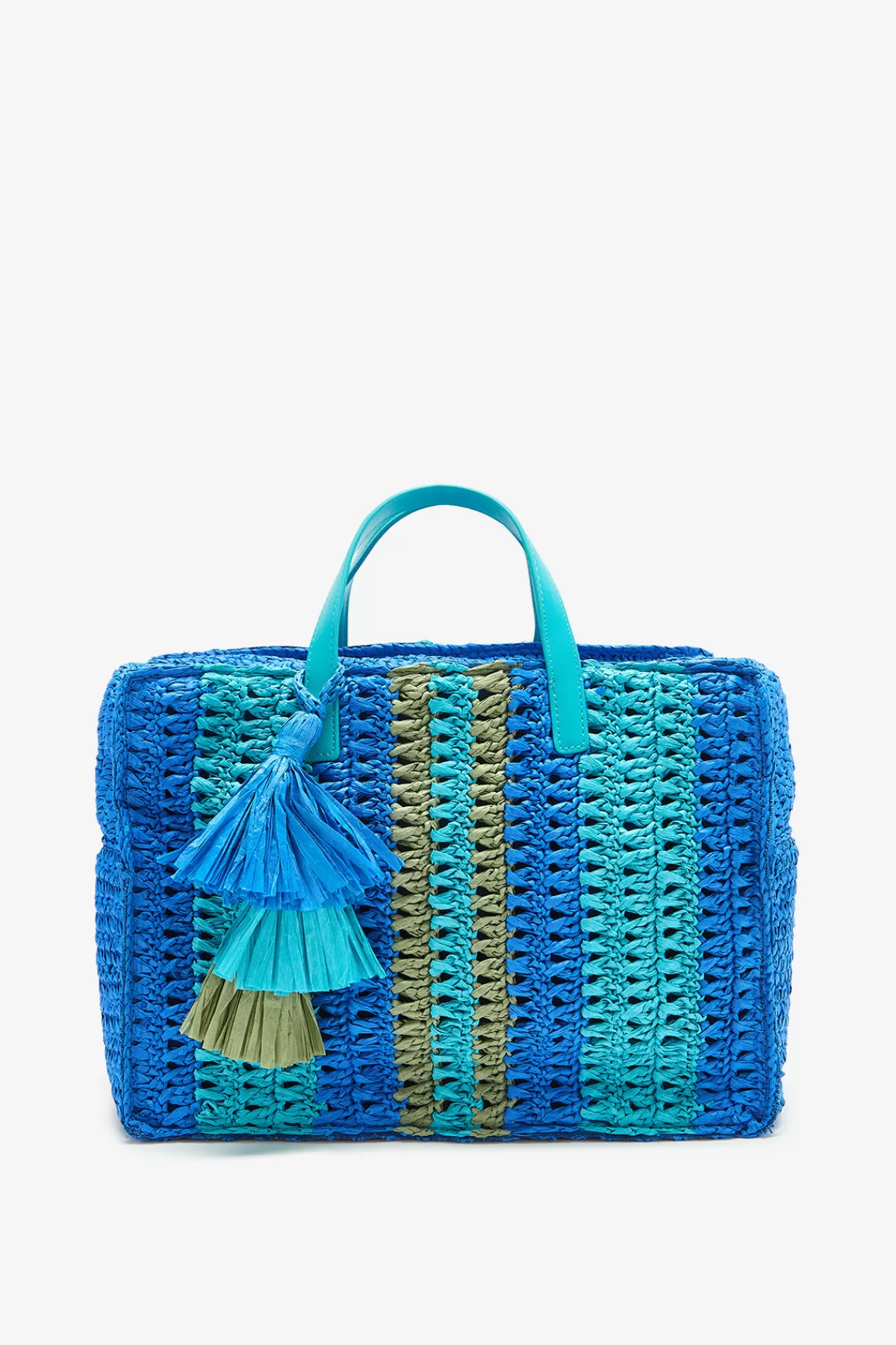 Malìparmi Shopping Raffia Multicolour