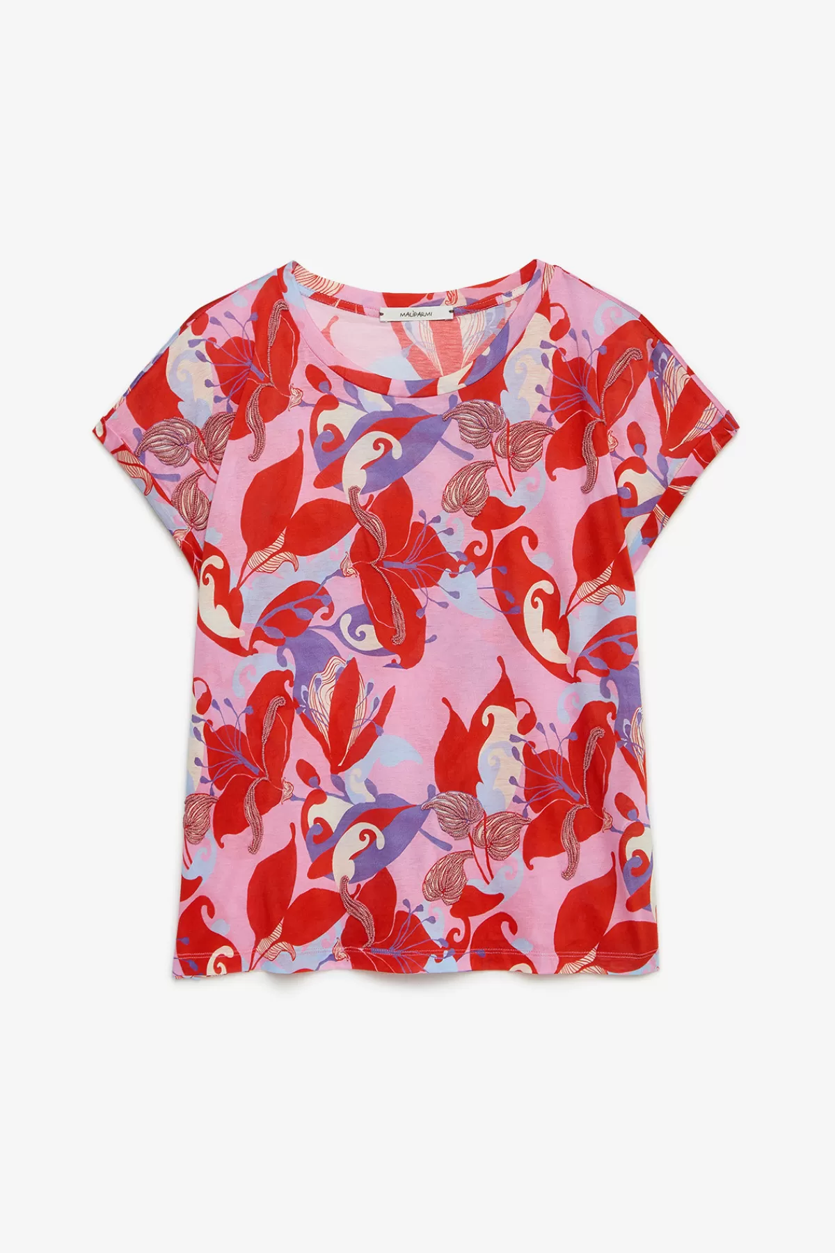 Malìparmi T-Shirt Florum Naturae Print